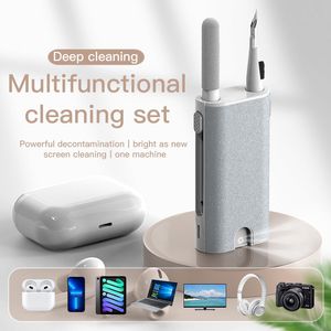 Conjunto de limpeza multifuncional 5 em 1 limpador de fone de ouvido multifuncional Mini design portátil para computador com tela sensível ao toque do iphone