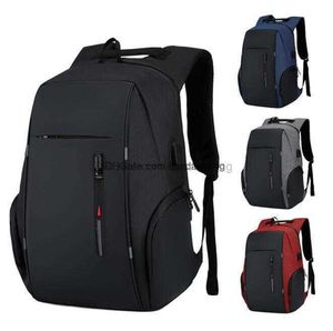 Empresas portáteis de 18 polegadas Backpack Multifunction Multifunction Homens ao ar livre que viajam para o Camping School Sports Sports USB Carregador Sacos de computador à prova d'água