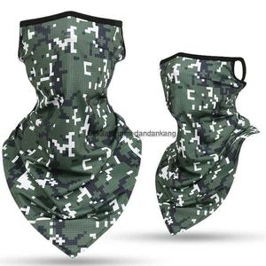 Kamouflage camo vindtät magiska halsdukar taktiska armé bandanas halsduk hals varmare halsdukar fiske cykling bandana män möta skydd mask huvudbonader