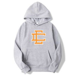 Designer Mens Ee Hoodie Double e Pattern Sweatshirts Pullover Streetwear Oversized Clothing Tops Hooded Jumper Refflective Letter Printing Cue6