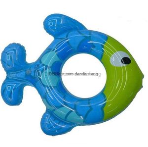 Baby Fish Pool Float Swim Ring Toy Swimming Floats mattress Water Fun Party Tube Raft for Kids