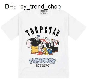 Designer Fashion Clothing Tees Tsihrts Shirts Trapstar Iceberg Tee Printed Short Sleeve T-shirt Rock Hip Hop Cotton Streetwear Tops 11 cortiezs