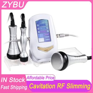 Portable 3 in 1 40K Ultrasonic Cavitation Fat Burning Slimming Machine Weight Fat Loss Body Slimming Sculpting Machine RF Cellulite Massager