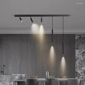 Lampadari minimalista lusso moderno illuminazione a LED per soggiorno sala da pranzo infissi decorazioni per la casa lampade a sospensione sospese