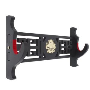 Dragon Sword Holder Wall Mount Velvet Padded Katana Stand Samurai Sword Holder Display Rack 1 Lager Y2004293181