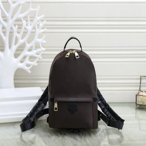 Marke Designer Mädchen Schultaschen Berühmte Frauen Palm Springs Großer Rucksack Kinder Qualität GM Rucksäcke Männer Druck PU Leathe245s