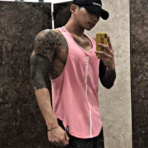 Men's Tank Tops Men top Gym Workout Fitness Bodybuilding sleeveless shirt Male Cotton clothing Sports Singlet vest men Undershirt 230721