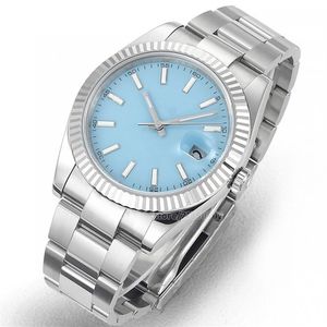 relógio masculino wimbledon mostrador romano 36mm pulseira jubliee de dois tons relógios datejust aço e ouro branco ostra 41mm prata romana numb275e