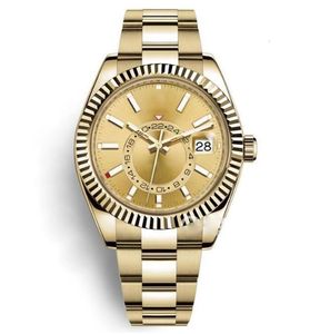 Мужские часы дизайнерские часы автоматические механические часы All Gold Design Small Plate может использовать Sapphire 42mm 2813machine Luxury Business Casual Watch Top Watch