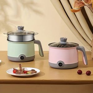1PC Mini Hot Pot Electric Ramen Cooker: Perfekt för matlagning med en person, lätt att rengöra!