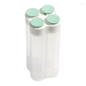 Storage Bottles Cereal Container Divided Sealed Grain Keeper BPA Free Pantry Organization Canisters For Rice Flour Sugar Dry Food