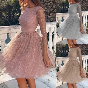 جديد في الأسهم A-Line Tulle Tulle Dark Red Prom Dress Hand Hand Hand Devel Sexy Beading Beading Evening Ladage Long Cocktail Party Dress Vestido de Fe203H