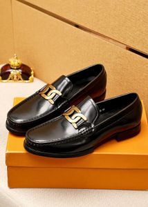 2023 Mens Dress Shoes Fashion Handmade Genuine Leather Wedding Shoes Men Formal Prom Flats Brand Designer Business Oxfords Size 38-45