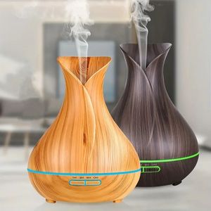 1pc New Air Humidifier Creative Vase Shape Aroma Diffuser Aromatherapy Machine Essential Oil Diffuser Household Humidifier Ultrasonic Humidifier Bedroom
