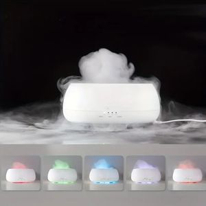 1pc 500ml Ultrasonic Air Humidifier Colorful Light Fragrance Diffuser Essential Oil Diffuser For Home Aroma Diffuser