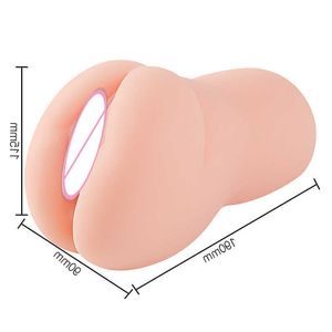 Toys Sex Doll Massager Masturbator för män Kvinnor Vaginal Automatisk sugning 2 i 1realistisk vagina och anal Love Pocket Pussy Ass Male Toy Masturbation Orgasm