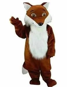 Halloween Rozmiar dla dorosłych Fox Mascot Costume Suits Party Game Dress Fits Odzież Reklama Carnival Halloween Cartoon