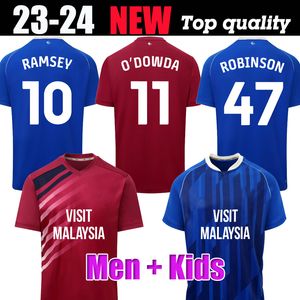 23 24 Cardiff Soccer Jerseys City RAMSEY 2023 2024 O'DOWDA 2023 2024 RALLS ADAMS WINTLE SAWYERS ROBINSON RINOMHOTA WATTERS Football Shirts ETETE Mens Jersey