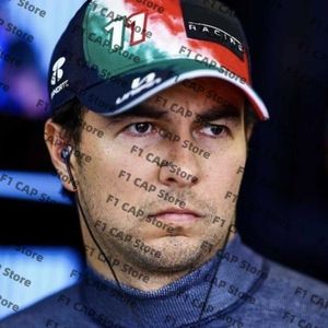 Модная шляпа шляпа F1 Formula -One Racing Team Caps Официальная высококачественная цветная команда GP Cap Sergio Perez Cap 1 Аксессуары