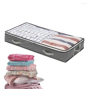 Storage Bags Under Bed Containers 80l With Clear Window Underbed 4 Reinforced