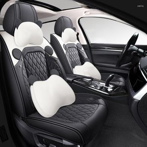 Tampas de assento de carro conjunto completo capa tamanho universal para W203 W205 W204 W164 W210 W211 W212 acessórios de automóvel interior mulher