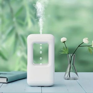 1Pc Anti-Gravity Humidifier With Night Light Drip Humidifier Aromatherapy Air Purification Small Humidifier Car Air Fresheners