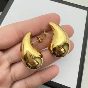 BOTIEGA Kugelförmige Tropfen-Ohrringe, Designer-Ohrstecker für Damen, vergoldet, 18 Karat T0P-Qualität, höchste Gegenqualität, modischer klassischer Stil, Jubiläumsgeschenk 054