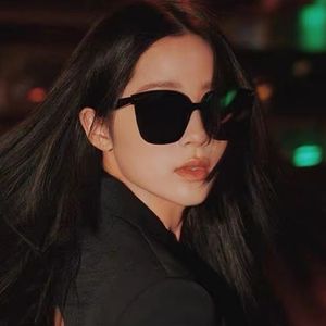 LS JOHN Luxury Korean Cateye Sunglasses Women Men Brand Designer Acetate Fashion Polarized Sun Glasses Shades UV400