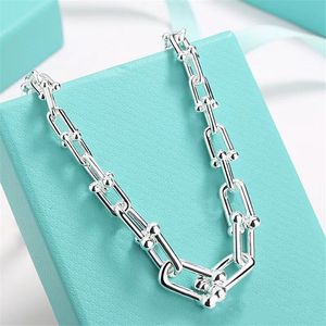 럭셔리 목걸이 U 모양 펜던트 목걸이 디자이너 Jewlery 여자 상승