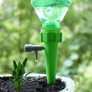 Sprayers Drip Irrigation Automatic Plant Waterers System Adjustable drip water spikes taper plants pot watering for Coke bottles 1pcs 230721