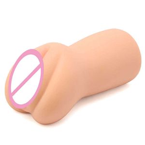 Toys Sex Doll Massager Masturbator för män Kvinnor Vaginal Automatisk sugande Sexig fitta 3D -tråd Simulering Vagina Toy Male Silicone Airplane Cup