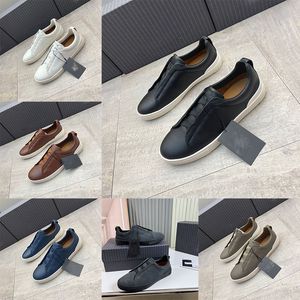 Dzheniya designer shoes ErmegiIdoZega men's and women's sports shoes soft leather casual shoes sports shoes light loafers size 39-45