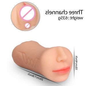 Doll Toys Sex Massager Masturbator for Men Women Vaginal Automatic Sucking Adult Anal Man Cup Realistic Pocket Pussy Vagina Silicone Masterbater