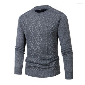 Живопитые свитер с длинным рукавом мужские свитера с добавленным теплом