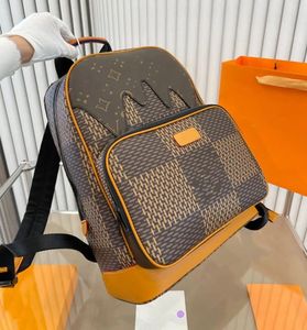 2023 Men's Travel MultiCocket Drip Nigo Bag designer axel ryggsäck Studentbokväska satchels s handväska utomhus lage ryggsäckar m40380