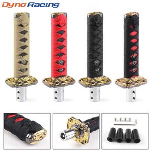 JDM Style Kısa Samuray Kılıç Vardiyası Düğmesi Vites değiştirici 150mm Metal Ağırlıklı Spor Katana Vites Knob323Q