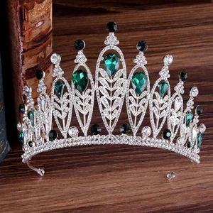 Tiaras de noiva Acessórios para vestidos de festa de casamento Coroas de penas de pavão Tiaras de diamante Jantar Festa Desgaste de aniversário Wom296Z