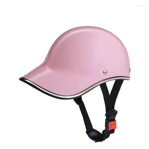 Motorcykelhjälmar Hjälm Vuxen Baseball Cap Electric Bicycle Bike Classic Scooter Universal Men Women's Moto Supplies