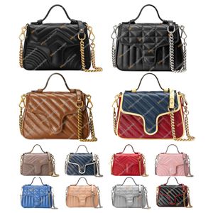 Ladies Fashion Casual Designe Luxury Handbag Crossbody Shoulder Bag Tote Messenger Bags Högkvalitativ topp Importerad kalvskinn och allt stålhårdvarumaterial