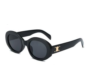 2023 Celins Celie Women Designer Sonnenbrille für Mann Retro Cat-Eye Ovaler Polygon Sonnenbrille Ins Einkaufs Reiseparty Modekleidung Matching