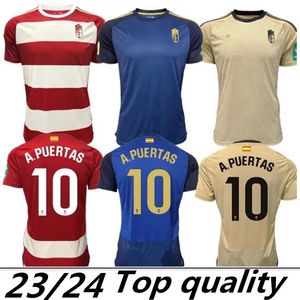 camiseta 2023 2024 maglie da calcio Granada CF CALLEJON A.PUERTAS SORO UZUNI 23 24 maglie da calcio Granada JesUs Vallejo Shon Weissman F.DIEDHIOU C.NEVA BRYAN BICARD