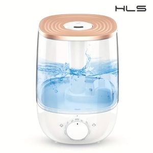 3.5L Cool Mist Humidifiers For Large Room Home, Top Fill Ultrasonic Air Humidifier For Bedroom 23dB Whisper Quiet Waterless Auto-Off,24 Hours Air Vaporizer Humidifier