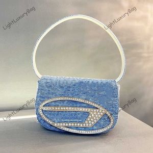 Designer Borse sotto le ascelle Borsa a tracolla di lusso Borsa da sera Moda Cowboy Colore sfumato Borse Donna Portafoglio a sella Lettera Tote Borsa classica per ragazze 230723