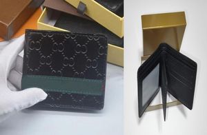 Hochwertige Männer Tier kurze Brieftasche Leder schwarz Schlange Tiger Biene Brieftaschen Frauen lange Stil Geldbörse Brieftasche Kartenhalter mit Karten Geschenkbox 18 Farben