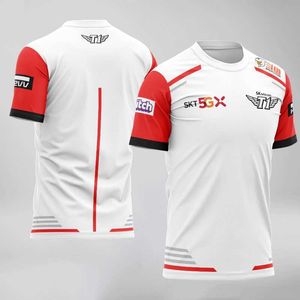 Męskie koszulki 2022 lpl ig rng tes my fpx Miss SKT Team T-shirt LOL E-Sports T1 Player Mundur Summer zdobywa wysokiej jakości i wygodne