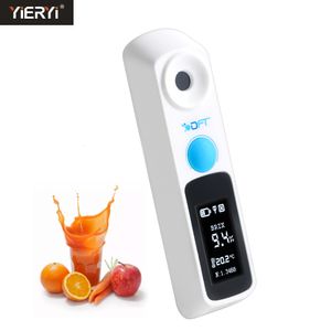 Concentration Meters 4-in-1 Coffee Salt Honey Sugar Brix Refractometer Digital Content Meter Bluetooth APP Online Concentration Tester Multifunction 230721