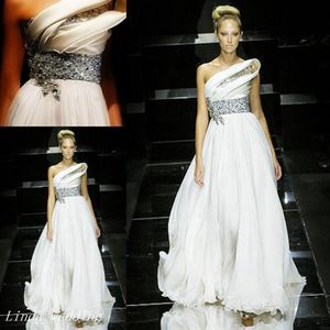 Elie Saab Evening Dress High Quality A Line Long Beaded Formal Western Wear Special Occasion Dress Prom Party Gown312Y