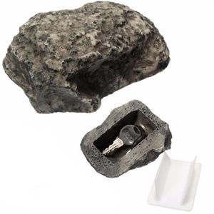 Storage Boxes & Bins Geocaching Contain Key Box Rock Hidden Hide In Stone Security Safe Hiding Outdoor Garden Durable Quality2208