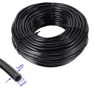 Watering Equipments 102040M 47mm Hose Garden 14" PVC Micro Drip Irrigation Pipe Tubing Lawn Balcony Plants Flower Greenhouse 230721