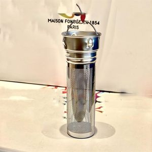 Thermos d'atmosfera fine di alta qualità semplice tazza in acciaio inossidabile alla moda Mini thermos da uomo e da donna con 245D